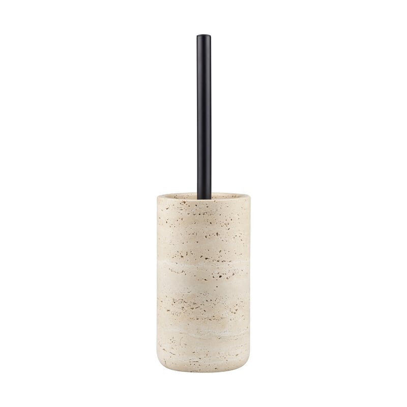 Mette Ditmer Travertine toilet brush 36 cm Linen