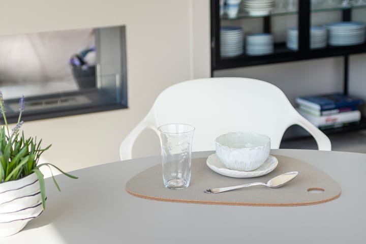 Twin reversible placemat, Dark grey-sand Mette Ditmer