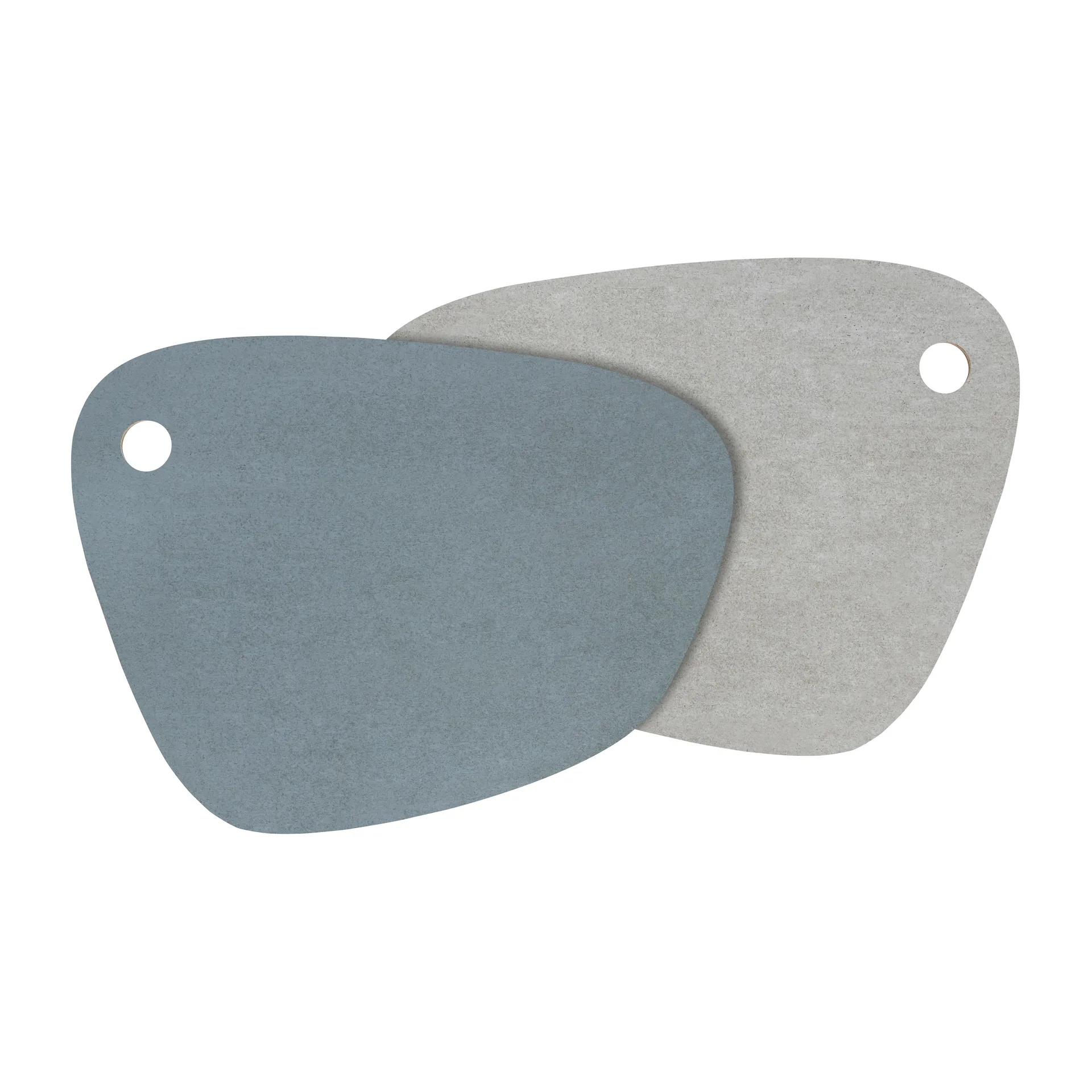 Twin reversible placemat, Slate blue-light grey Mette Ditmer