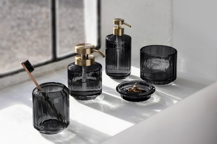 Vision soap dispenser high - Black - Mette Ditmer