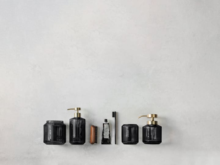 Vision soap dispenser low - Black - Mette Ditmer