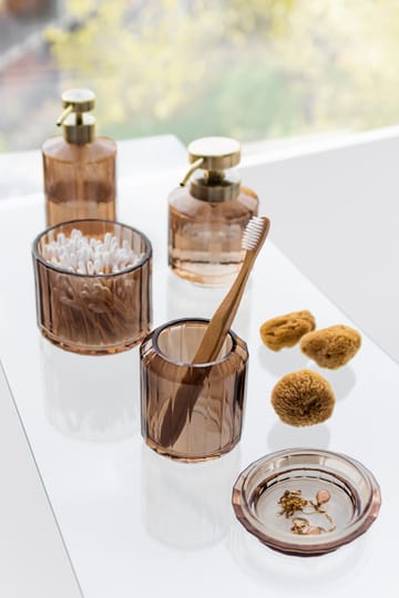 Vision soap dispenser low - Latte - Mette Ditmer