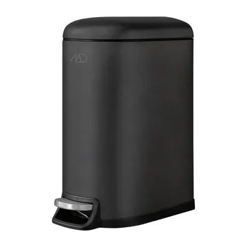 Walther pedal bin 10 liter - black - Mette Ditmer
