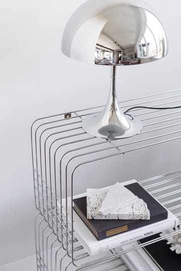 Wire shelf 31x70x26 cm - Chrome - Mette Ditmer