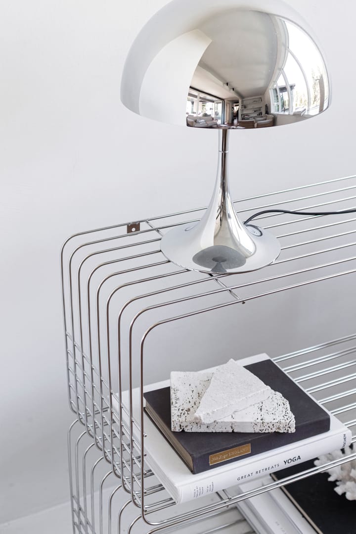 Wire shelf 31x70x26 cm, Chrome Mette Ditmer