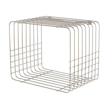 Wire shelf - Short, chrome, 26x38x30.5 cm - Mette Ditmer