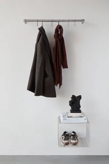 Wire shelf - Short, chrome, 26x38x30.5 cm - Mette Ditmer