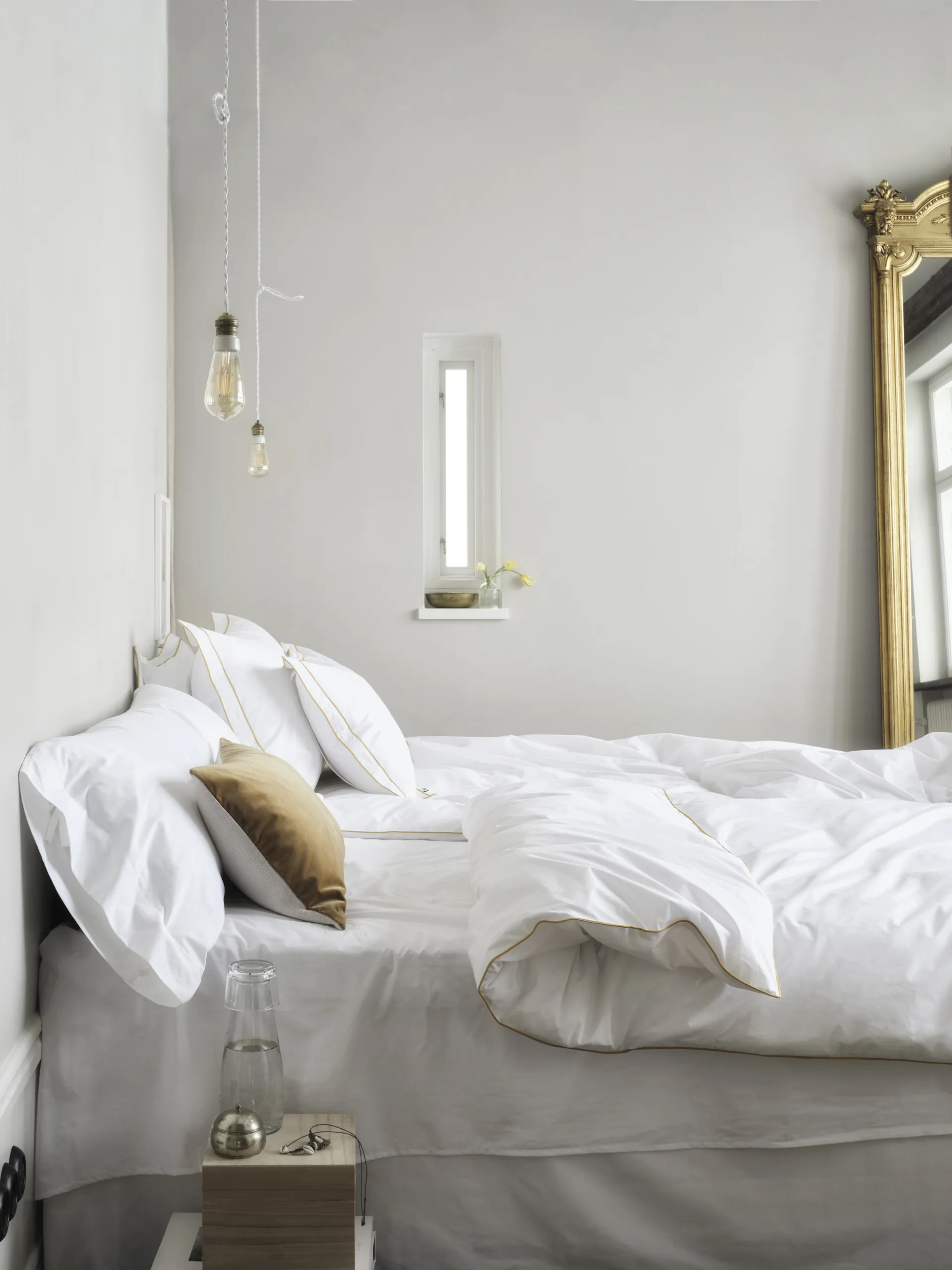 Allegro Duvet cover ECO, Yellow, 220x220 cm Mille Notti