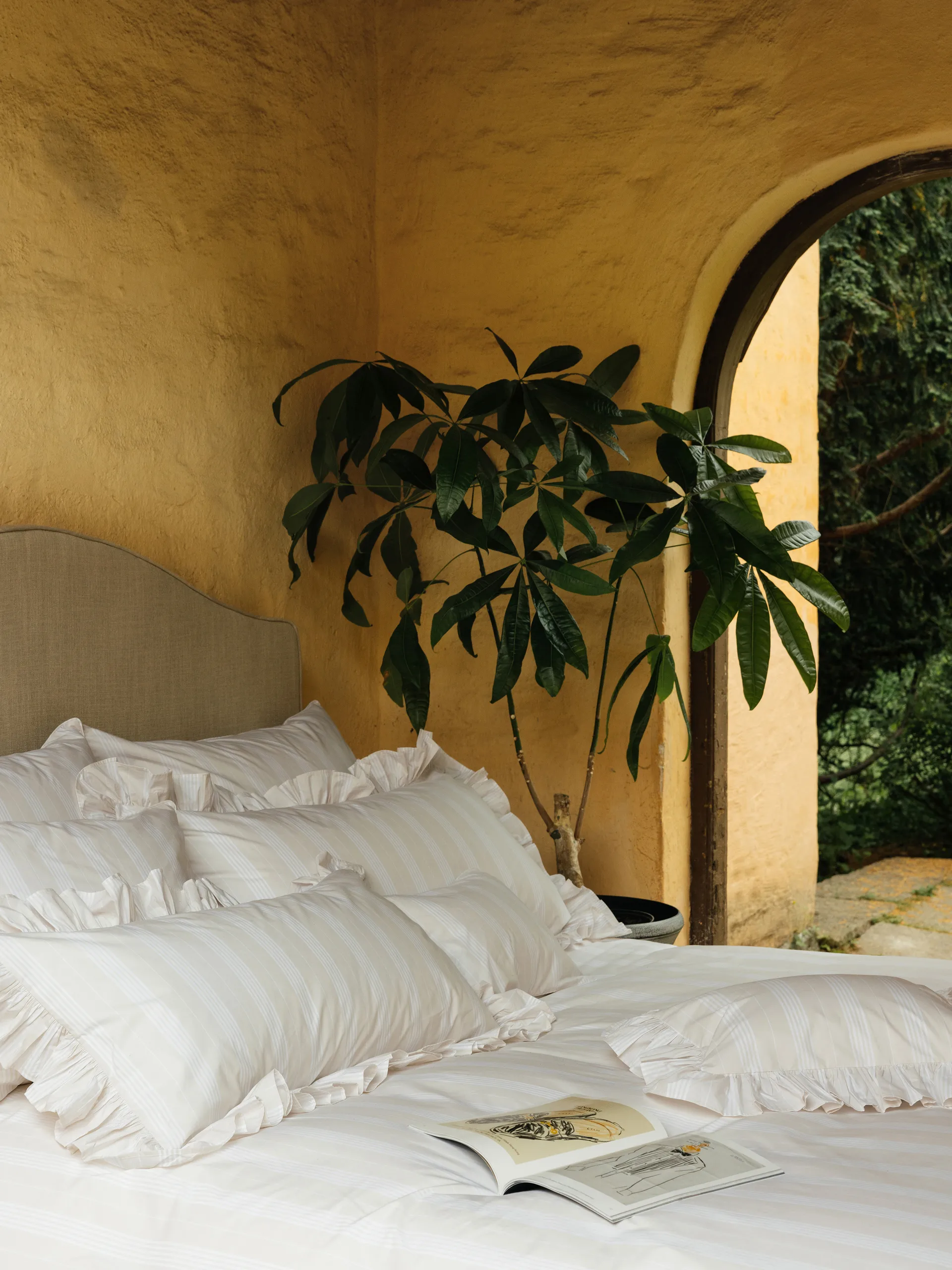 Camicia duvet cover, Beige, 150x210 cm Mille Notti