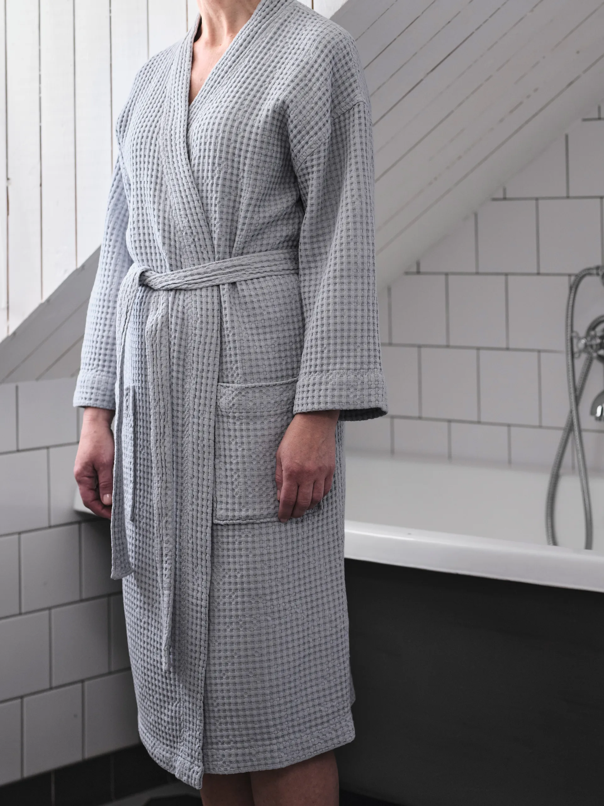 Cialda bath robe EKO, Light blue, S-M Mille Notti