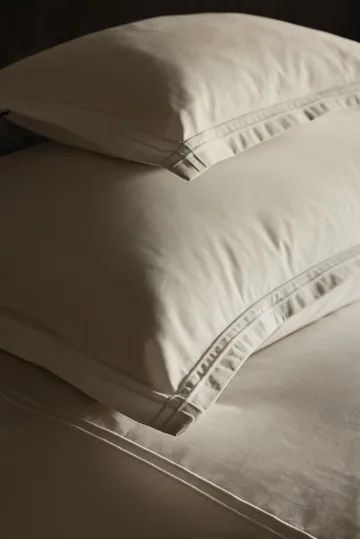Dolce Vita pillowcase - White, 50x90 cm - Mille Notti