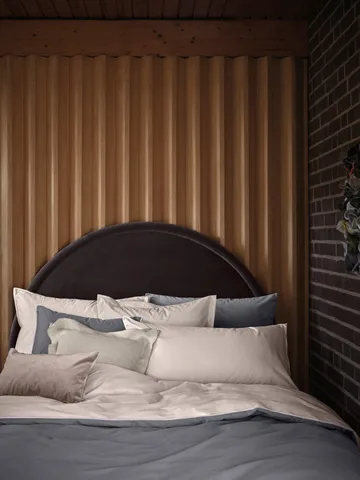 Duetto duvet cover - grey, 150x210 cm - Mille Notti