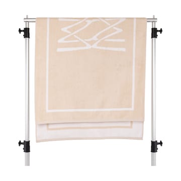 Elba beach towel EKO - Ivory-White, 86x180 cm - Mille Notti