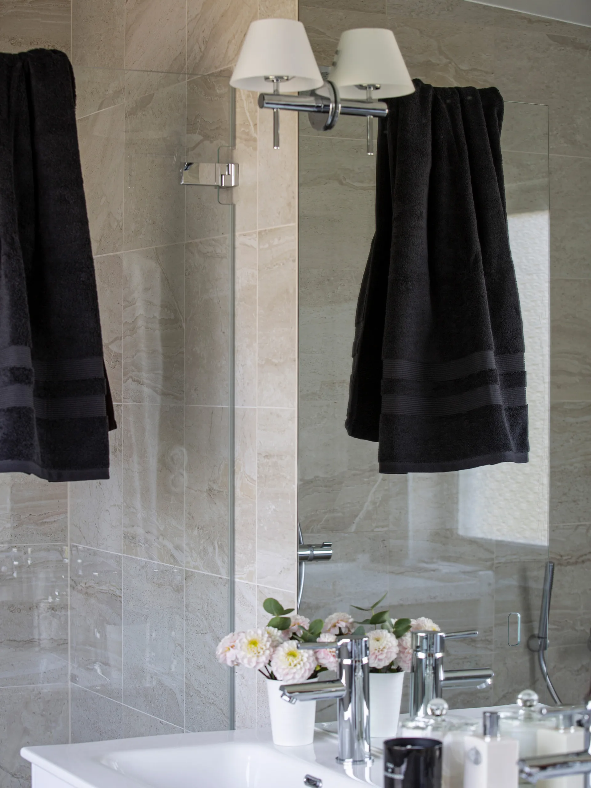 Fontana towel EKO, Anthracite, 30x50 cm Mille Notti