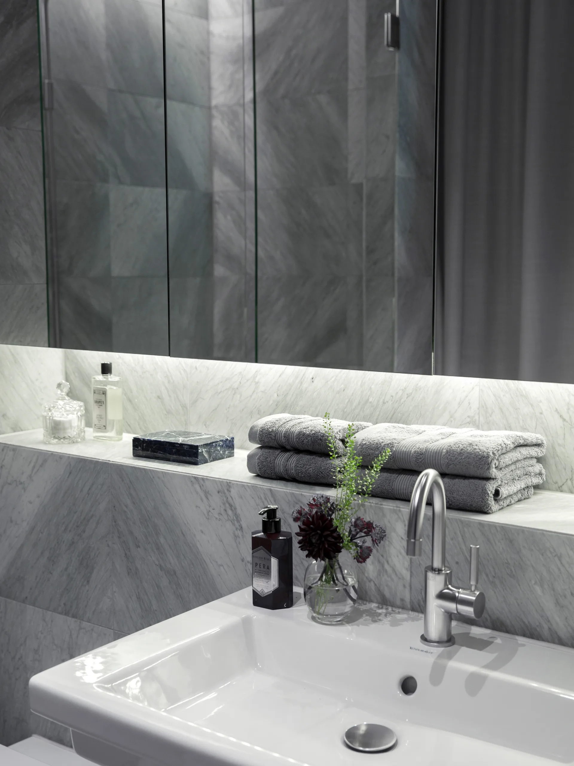 Fontana towel EKO, Grey, 50x70 cm Mille Notti