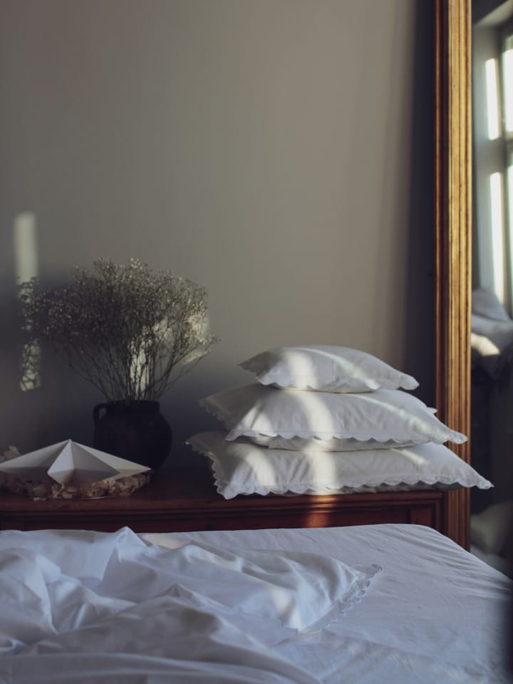 Isola pillowcase, White, 50x60 cm Mille Notti