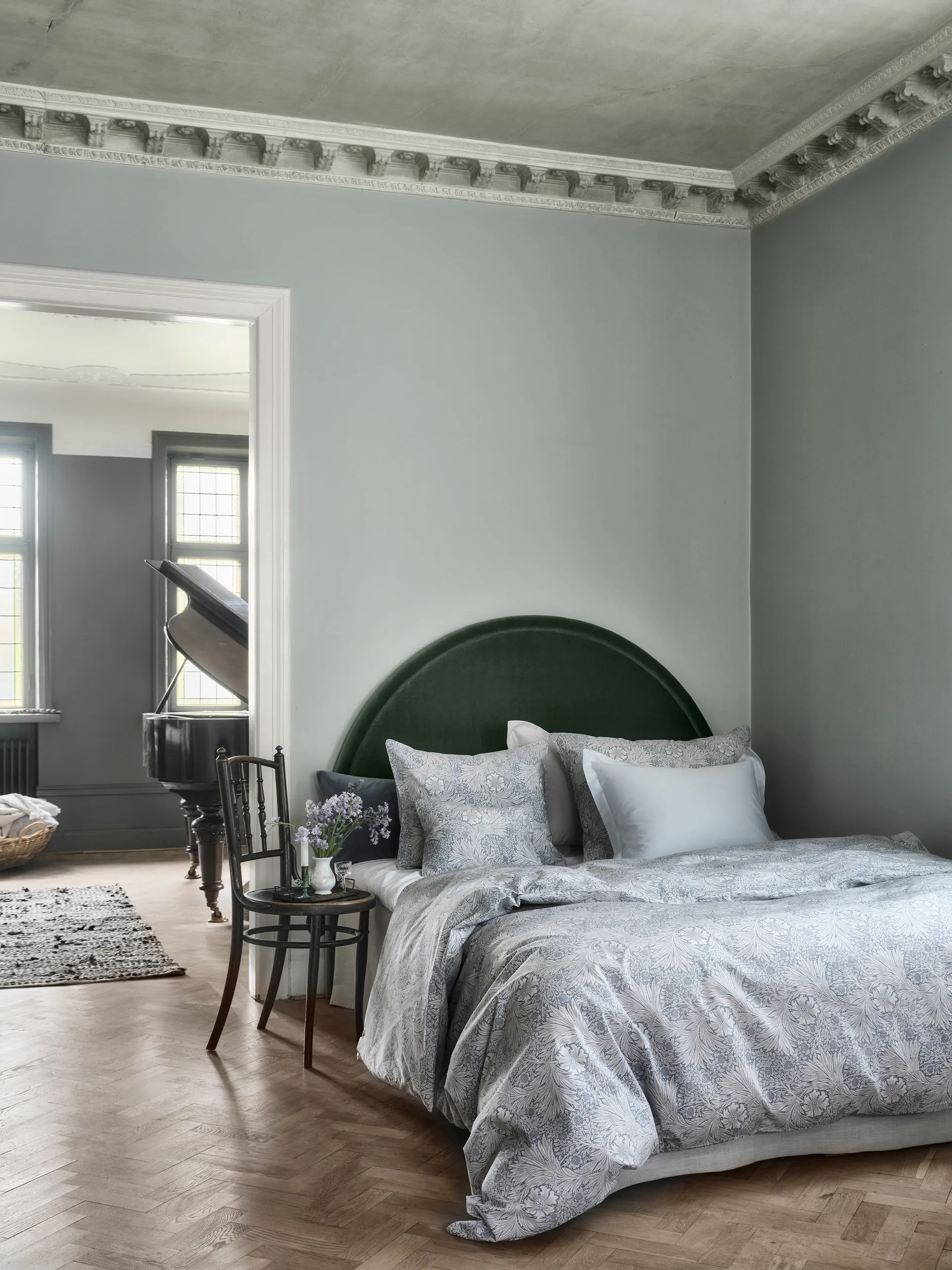 Morris & Co. Marigold Duvet cover, Blue, 220x220 cm Mille Notti