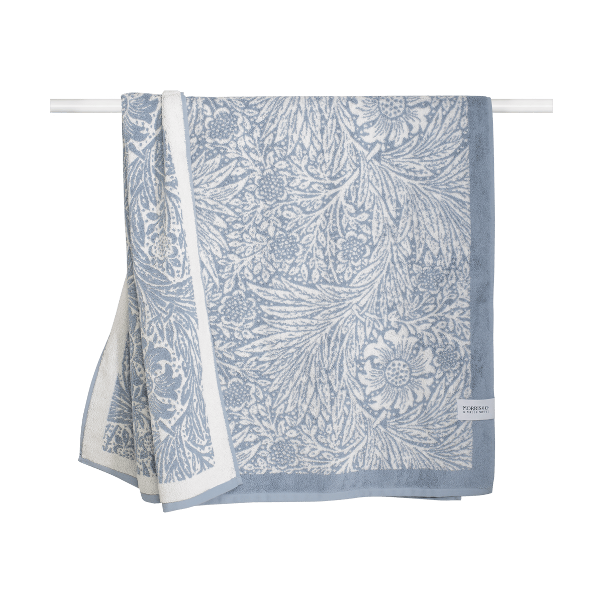 Mille Notti Morris & Co. Marigold Towel ECO Blue, 86x150 cm