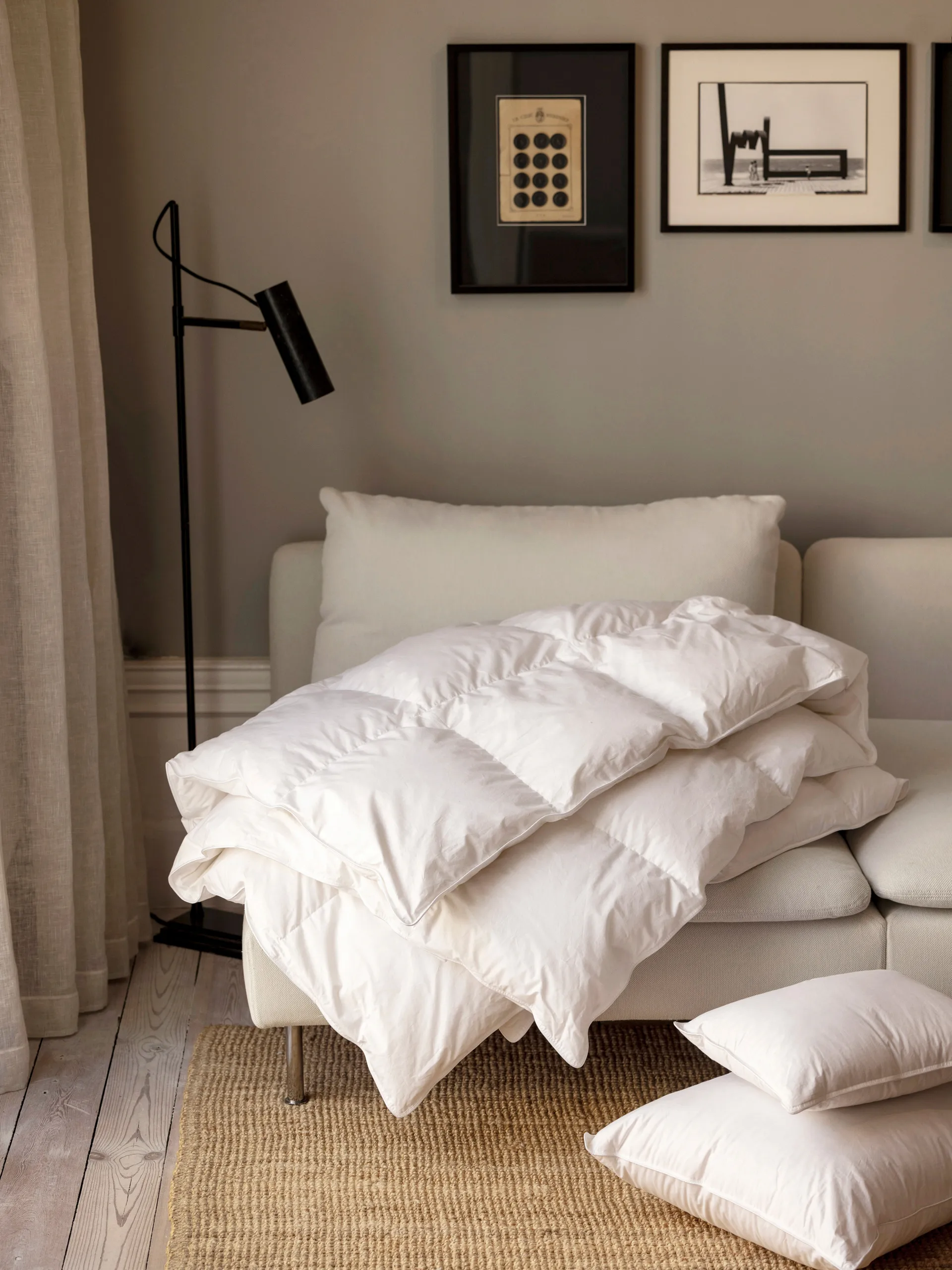 Natura down duvet, White, 150x210 cm, Medium Mille Notti