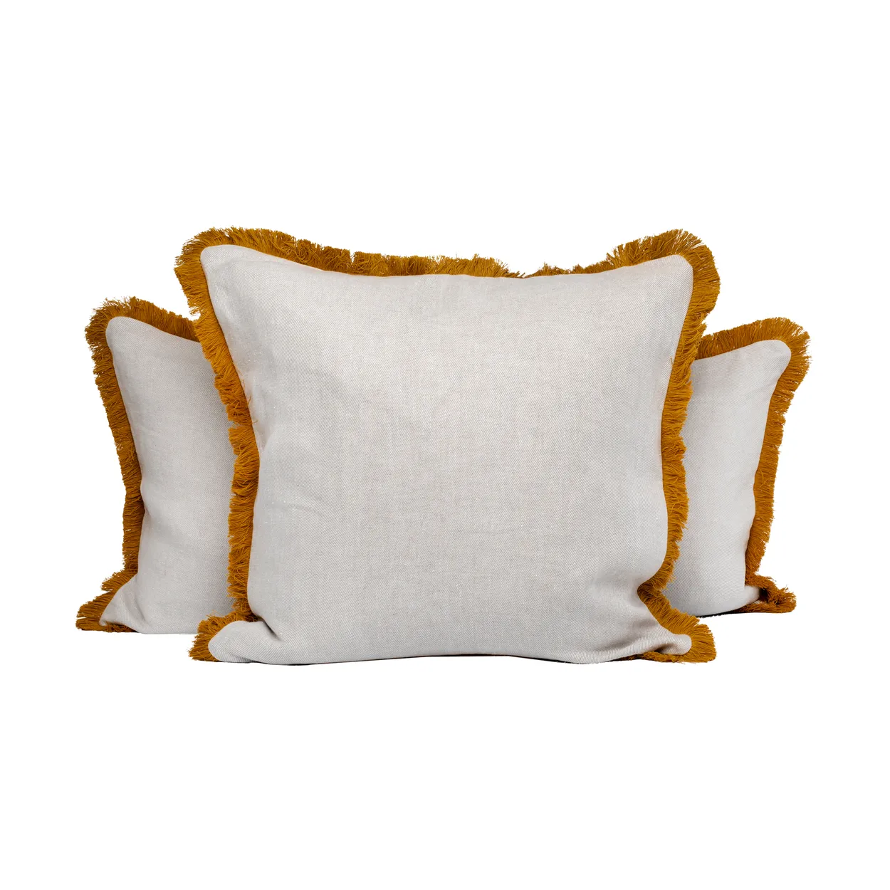 Mille Notti Pienza pillowcase Beige-yellow, 50x50 cm