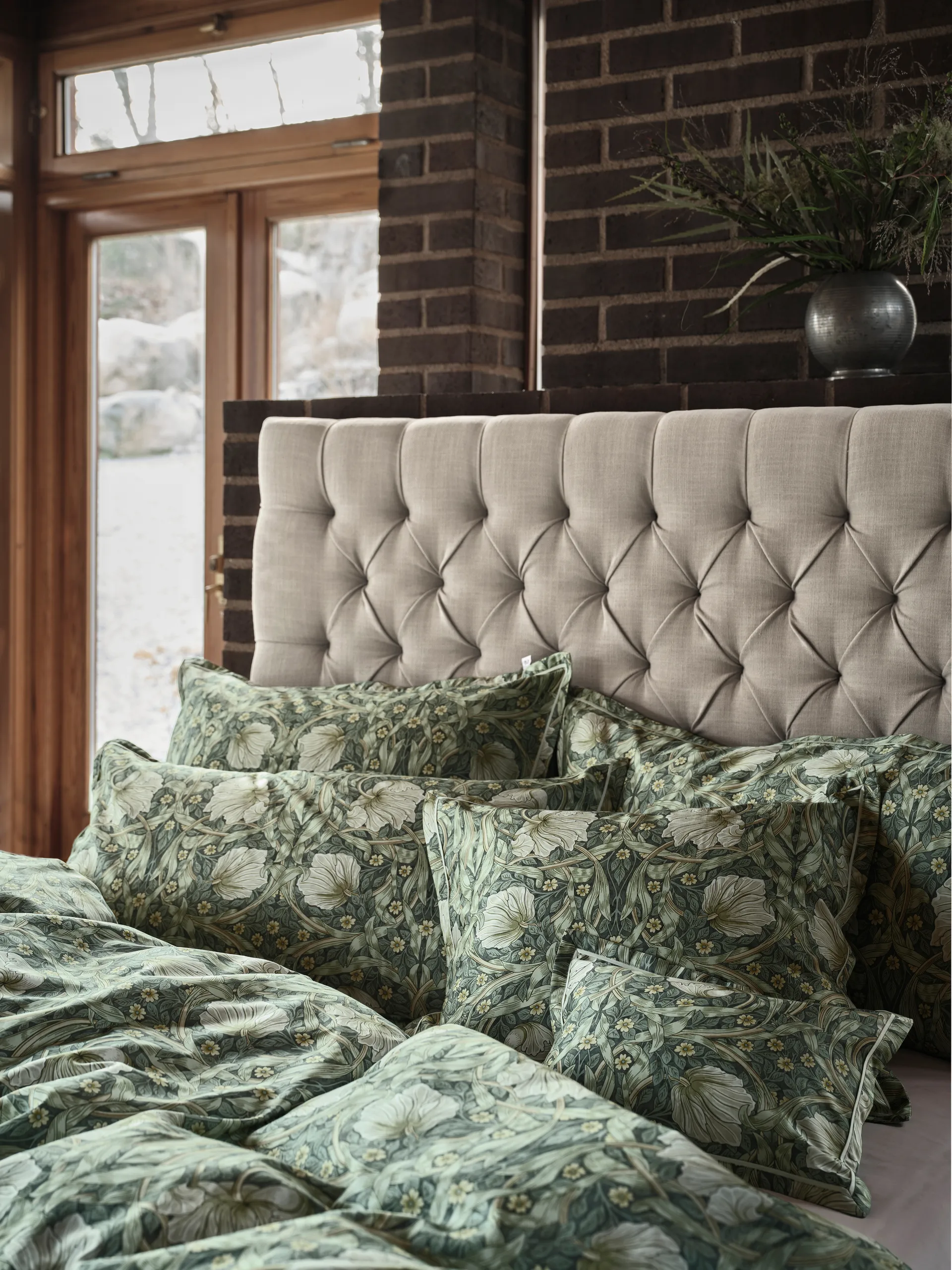 Pimpernel pillowcase, Green, 50x60 cm Mille Notti