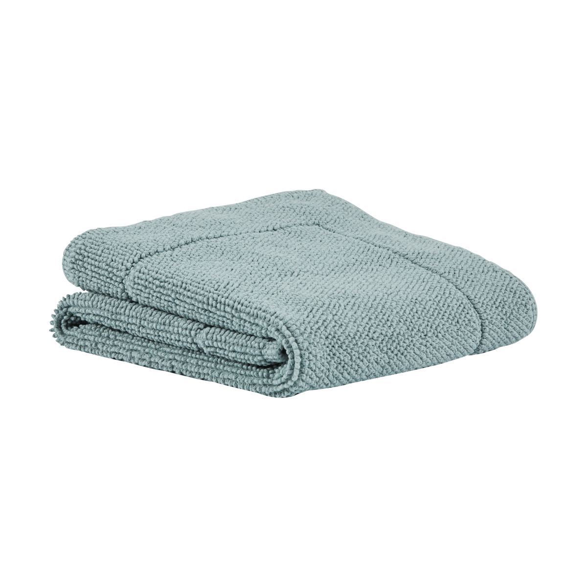 Mille Notti Portofino bathroom rug Grey green, 60x90 cm