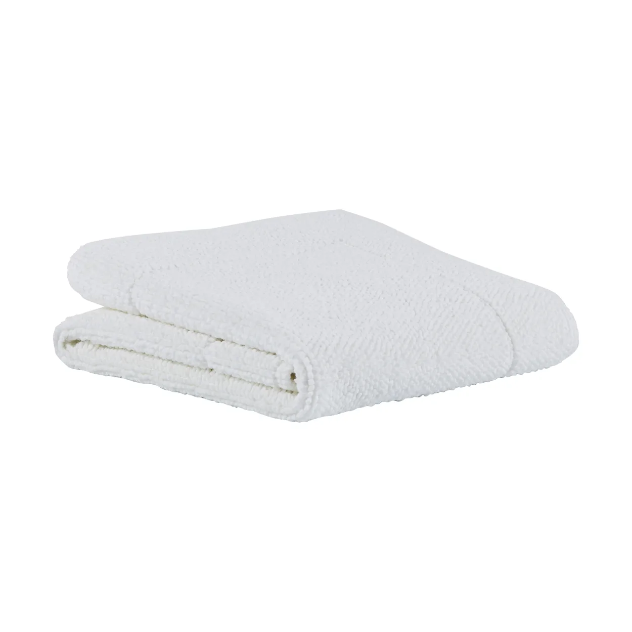 Mille Notti Portofino bathroom rug White, 60x90 cm | Scandinavian Design | Bath mats | White