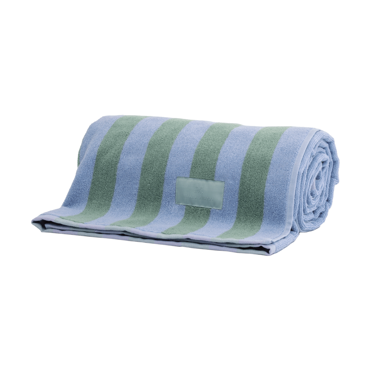 Mille Notti Positano beach towel 100x180 cm Light blue