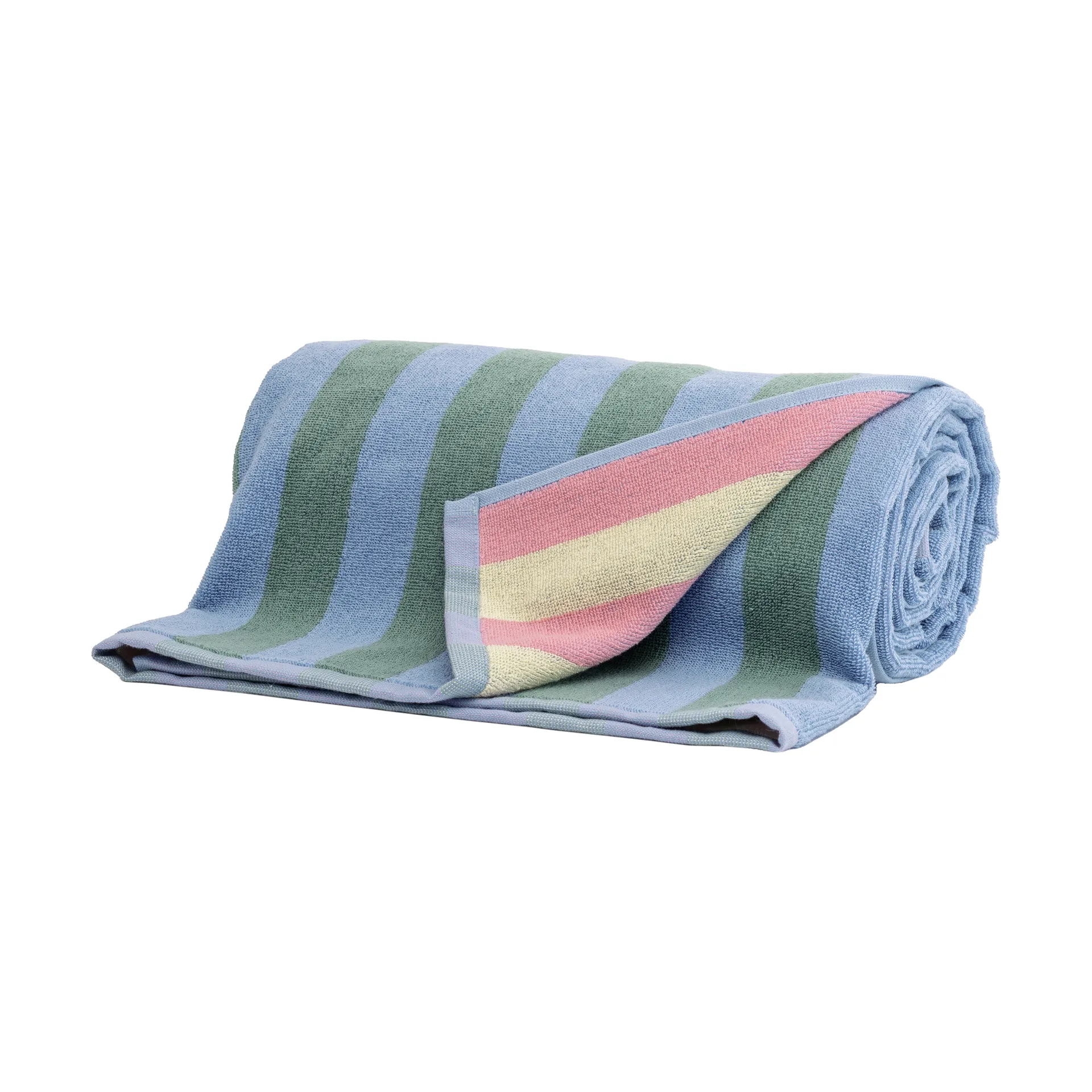 Positano beach towel 100x180 cm, Light blue Mille Notti