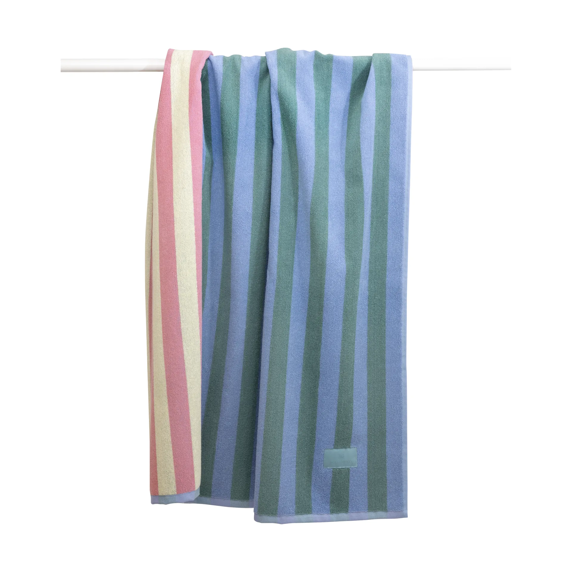 Positano beach towel 100x180 cm, Light blue Mille Notti