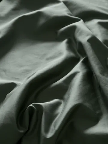 Satina duvet cover - Green, 150x210 cm - Mille Notti