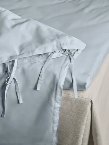 Satina duvet cover - Light blue, 150x210 cm - Mille Notti