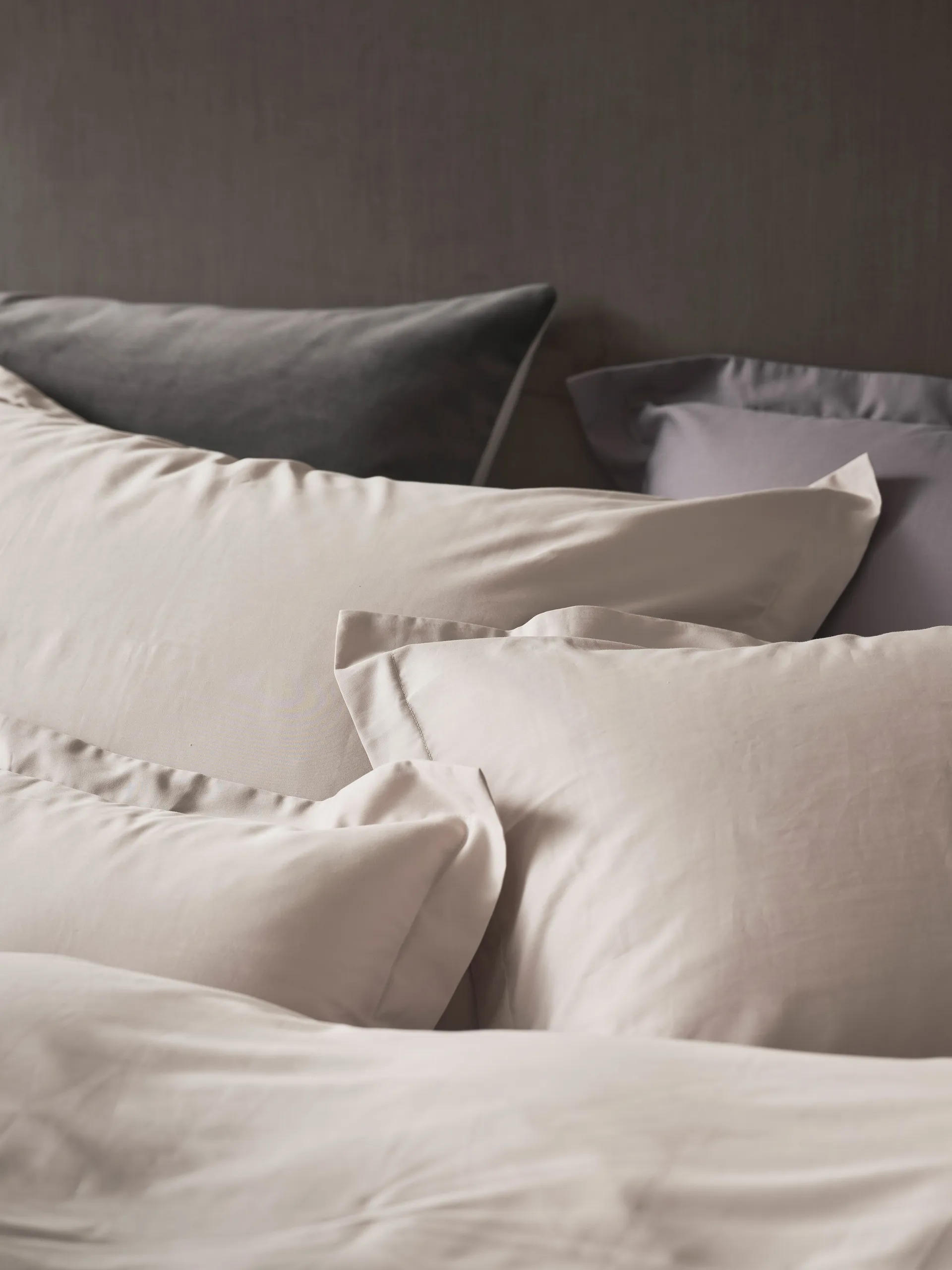 Satina pillowcase, Beige, 50x60 cm Mille Notti