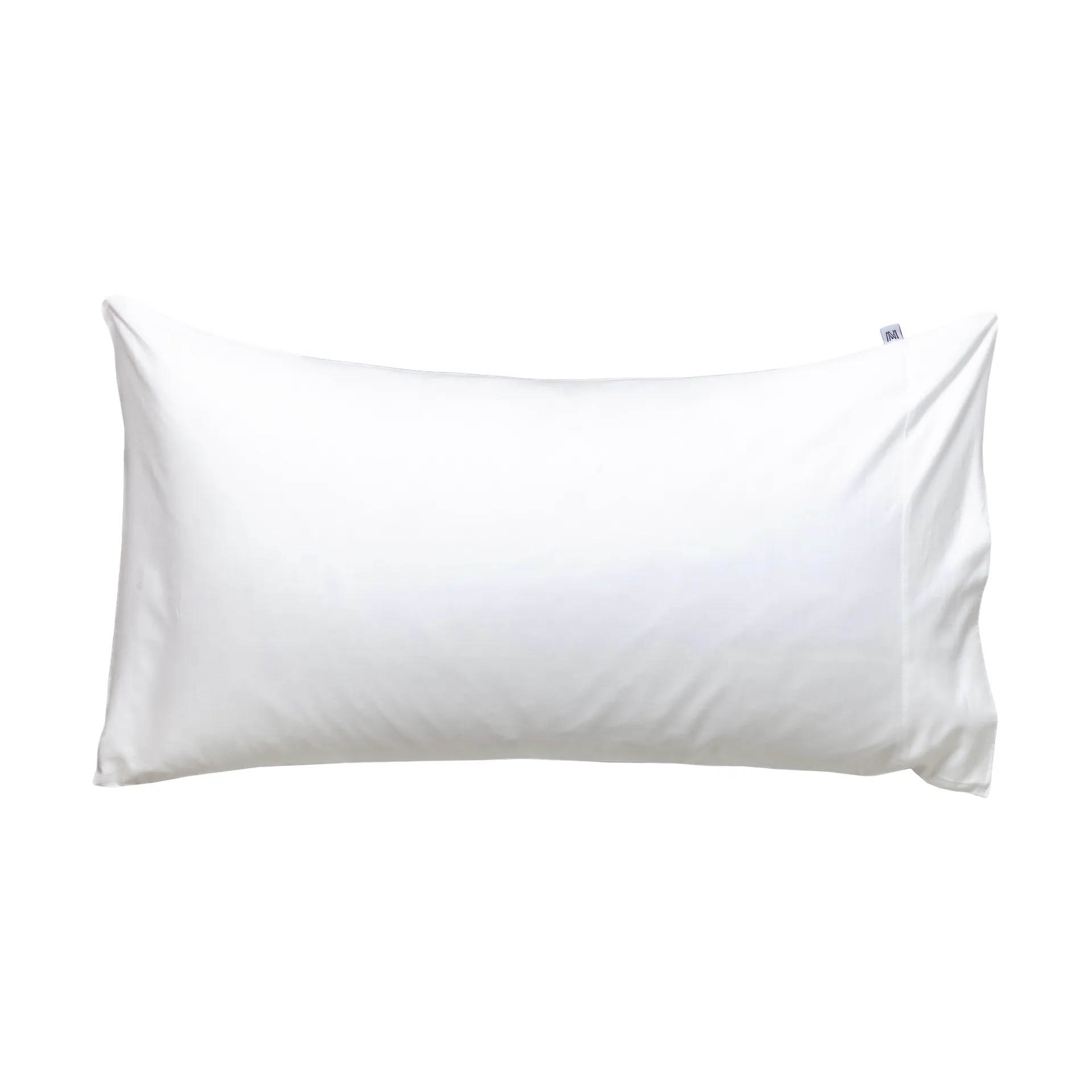 Satina plain pillowcase ECO, White, 50x90 cm Mille Notti
