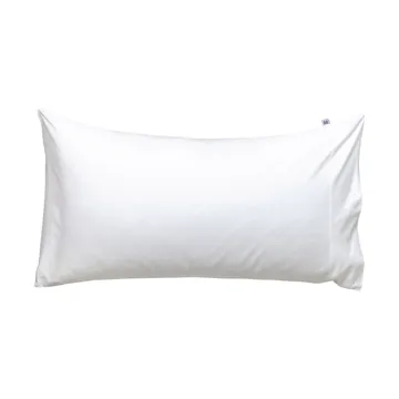 Satina plain pillowcase ECO - White, 50x90 cm - Mille Notti