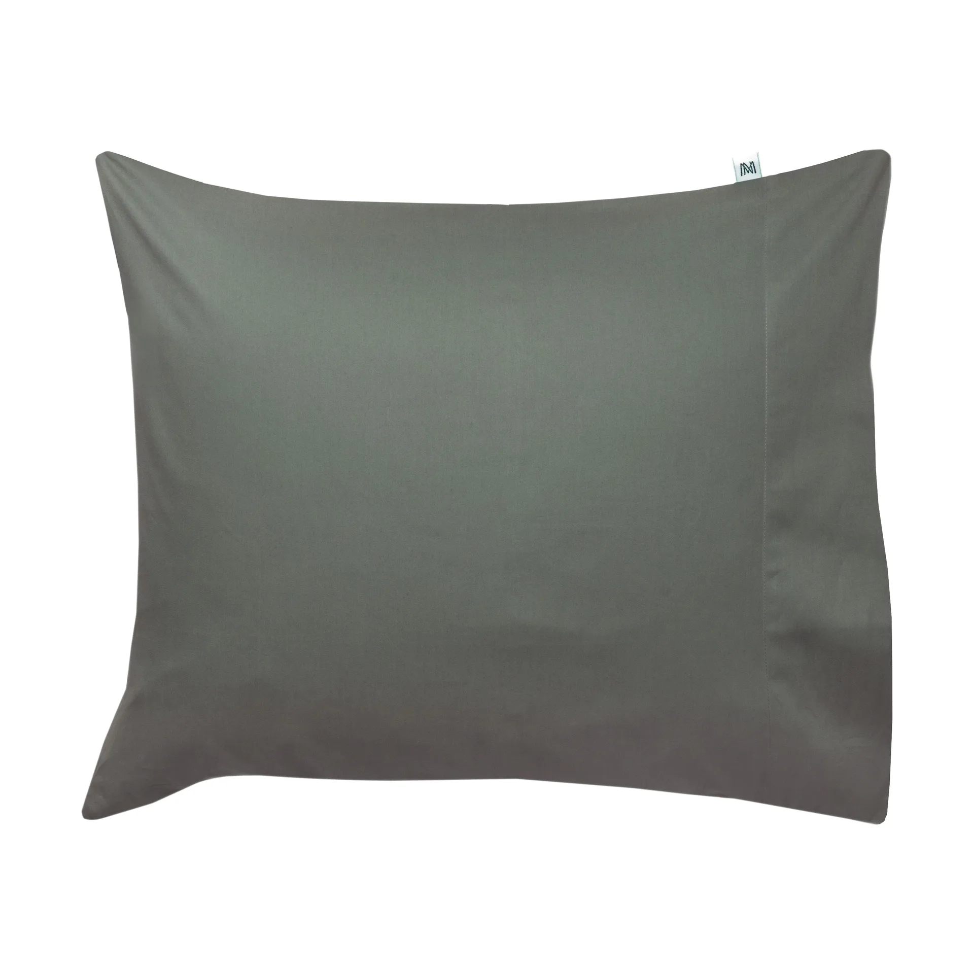 Satina plain pillowcase, Green, 50x60 cm Mille Notti