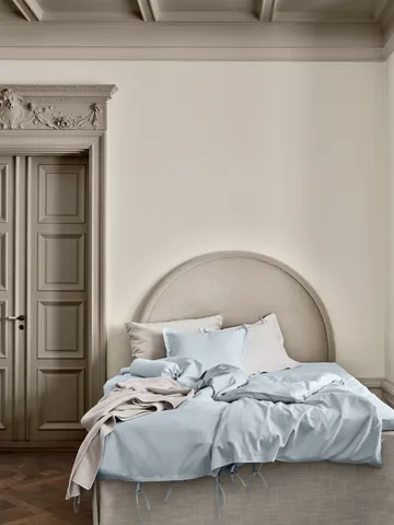 Satina plain pillowcase - Light blue, 50x60 cm - Mille Notti