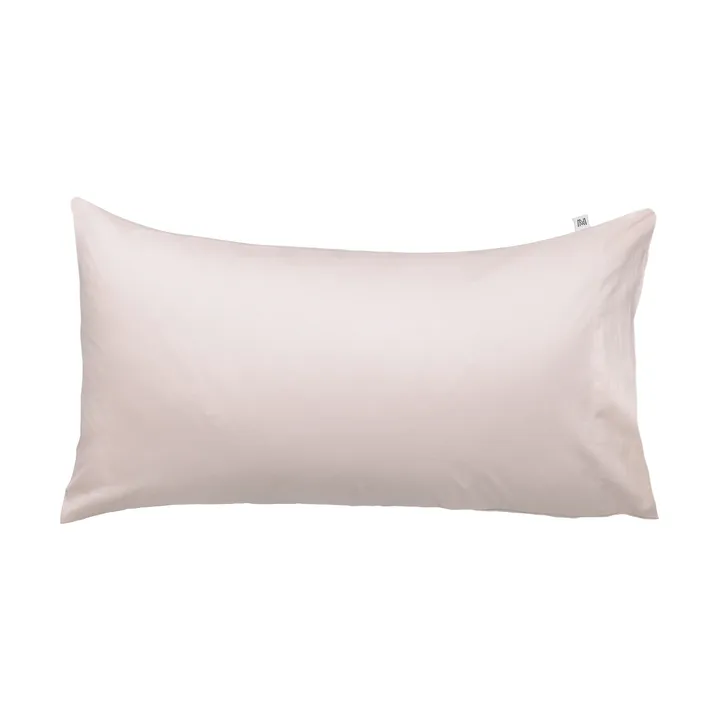 Satina plain pillowcase - Rose, 50x90 cm - Mille Notti