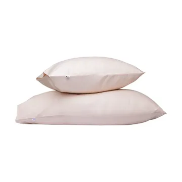Satina plain pillowcase - Rose, 50x90 cm - Mille Notti