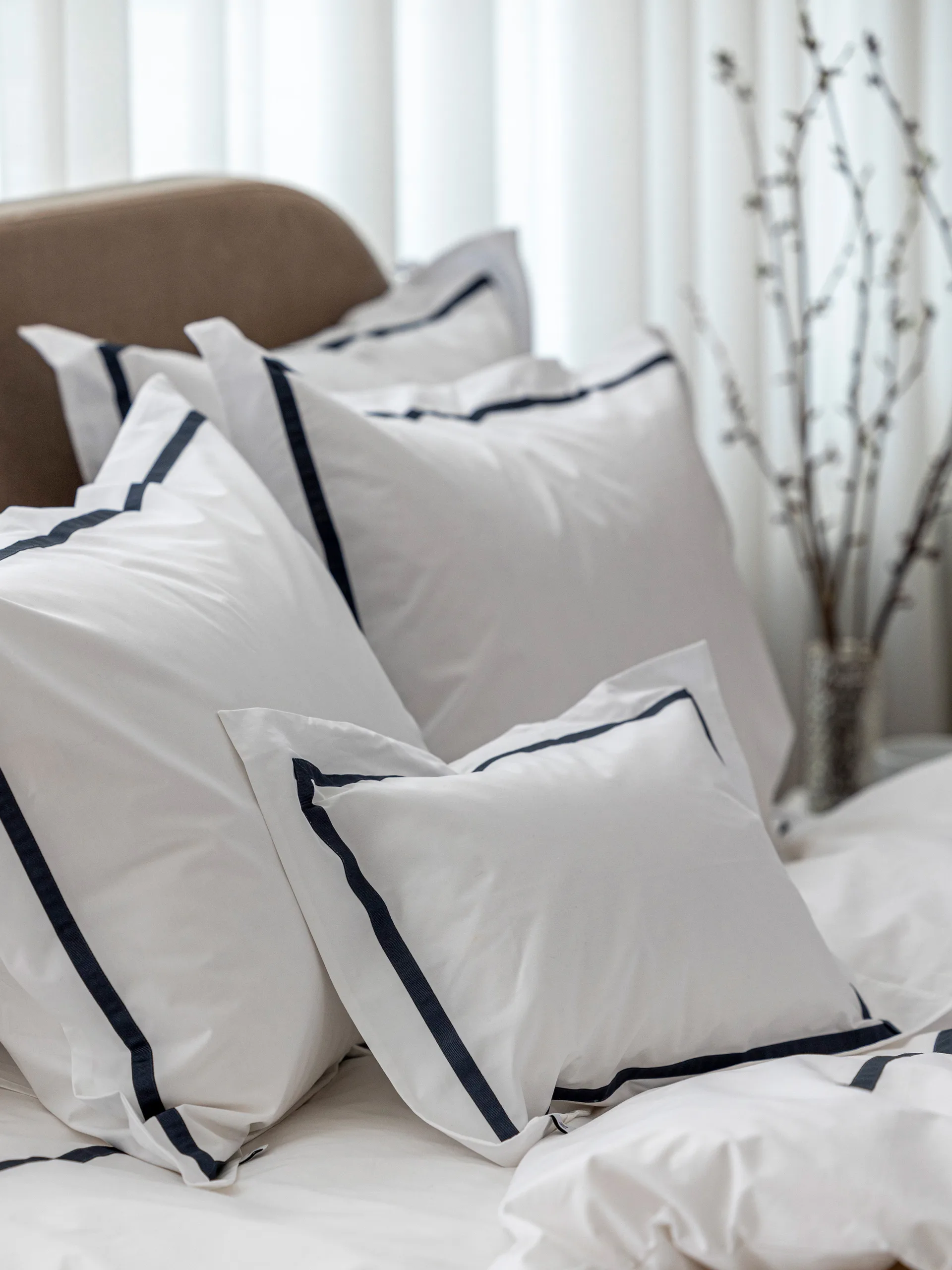 Singolo pillowcase EKO, Dark grey, 50x60 cm Mille Notti