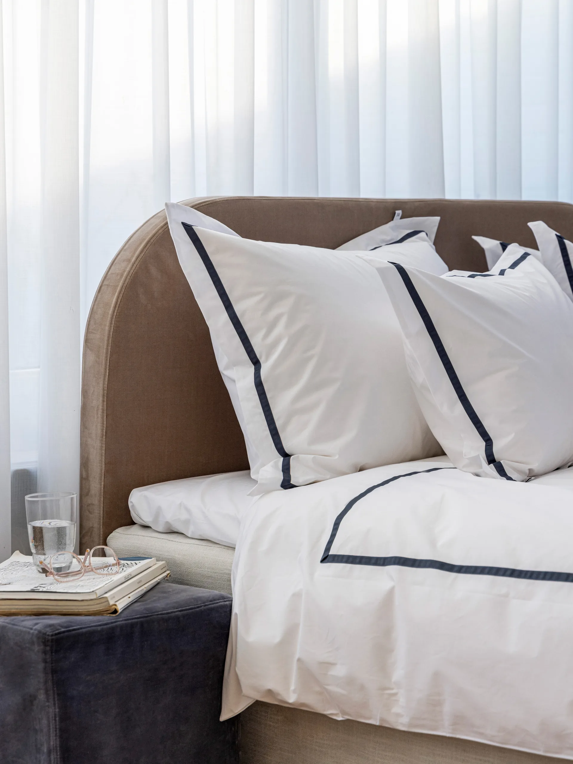 Singolo pillowcase EKO, Dark grey, 50x60 cm Mille Notti