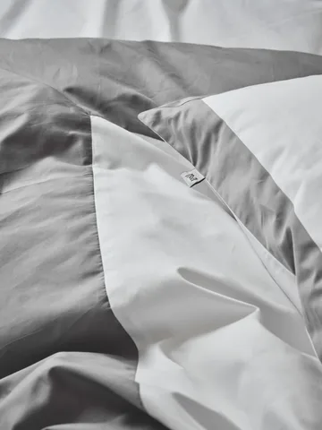 Sobrio duvet cover - Grey, 220x220 cm - Mille Notti