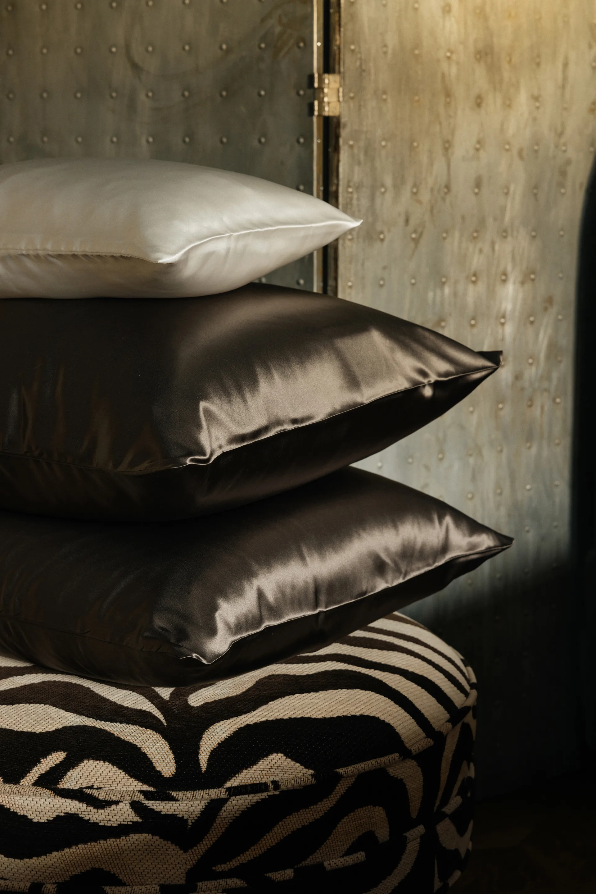 Sogno pillowcase, Brown-grey, 50x60 cm Mille Notti