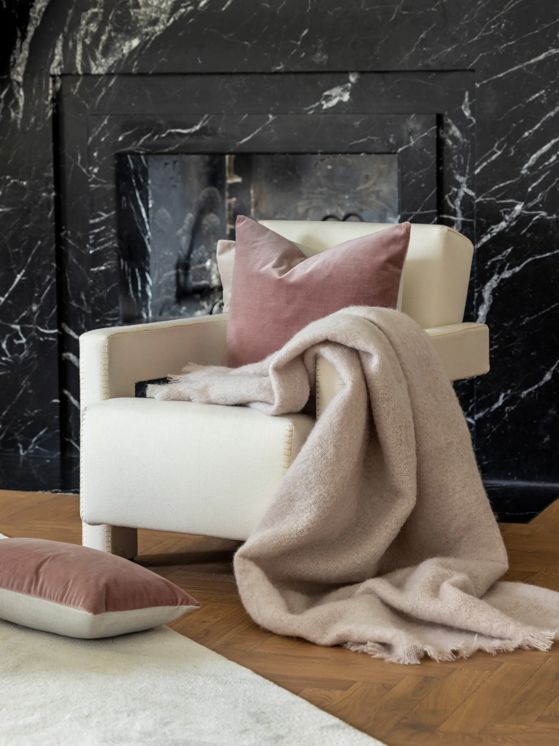 Verona cushion cover, Pink, 50x50 cm Mille Notti