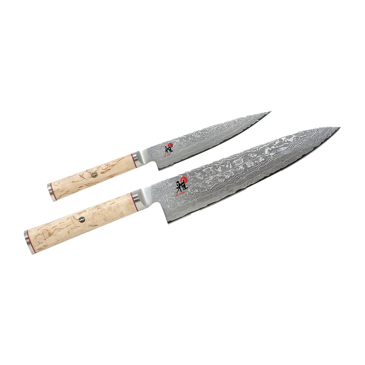 Miyabi Birch 5000MCD knife set 2 pieces Wood | Scandinavian Design | Knife sets | Brown