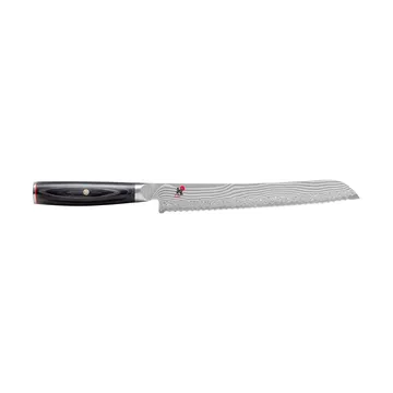 Raw 5000FCD bread knife 23 cm - Damascus black - Miyabi