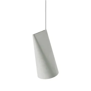 Ceiling lamp ceramic 11.2x22 cm - Light Grey - MOEBE