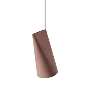 Ceiling lamp ceramic 11.2x22 cm - Terra Cotta, Wood - MOEBE