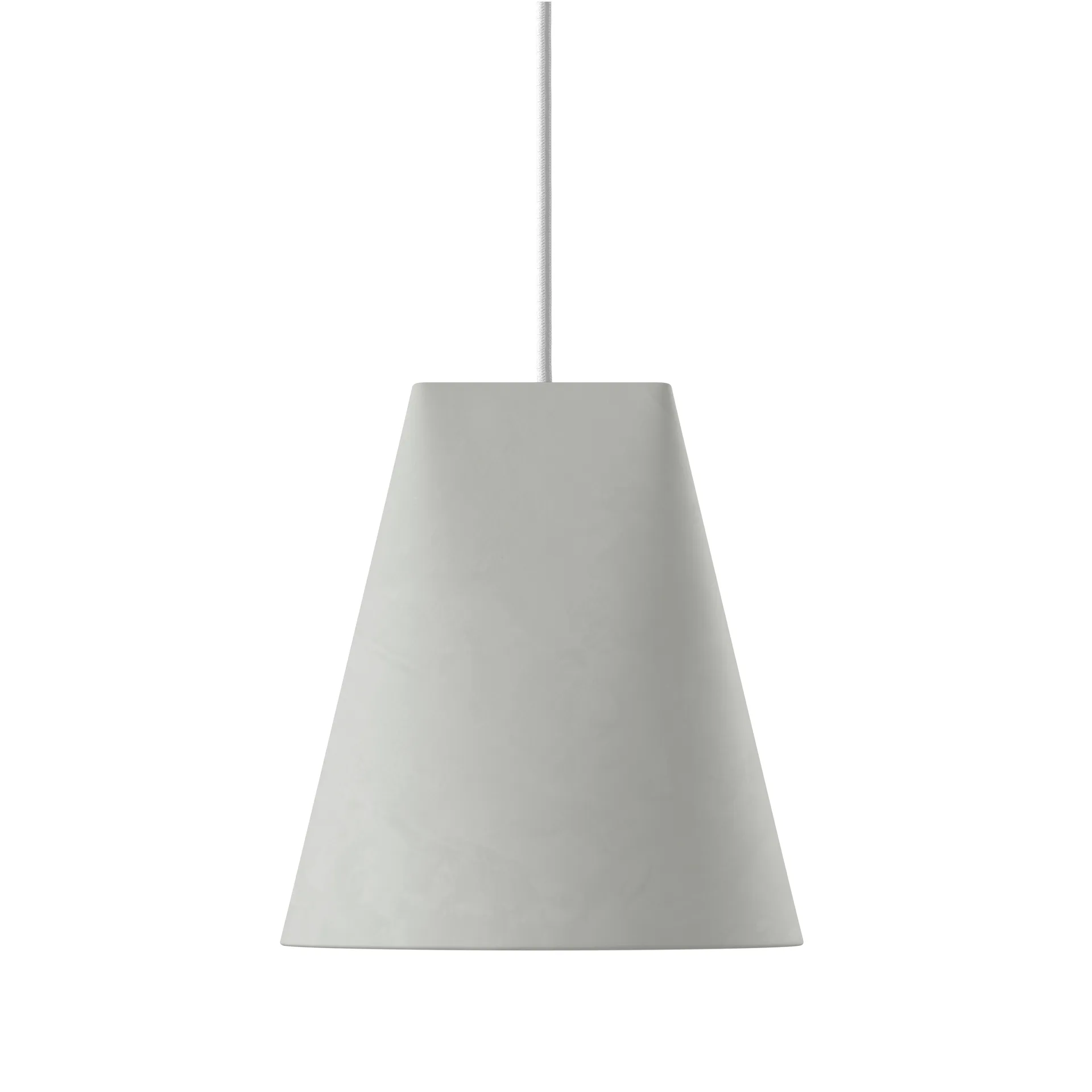 Ceiling lamp ceramic 23x23.5 cm, Light Grey MOEBE