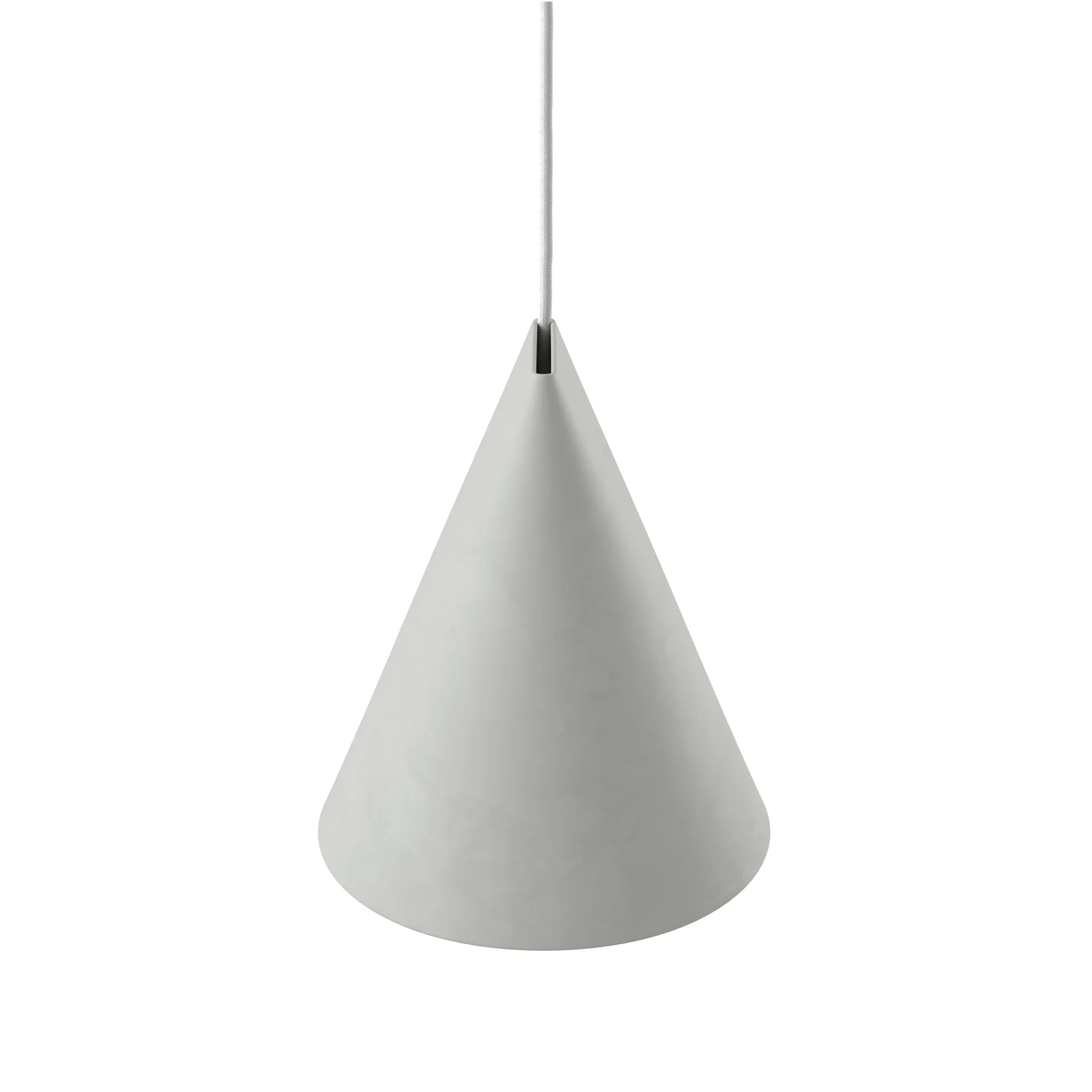 Ceiling lamp ceramic 23x23.5 cm, Light Grey MOEBE